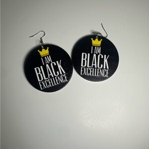 Black Excellence Statement Earrings